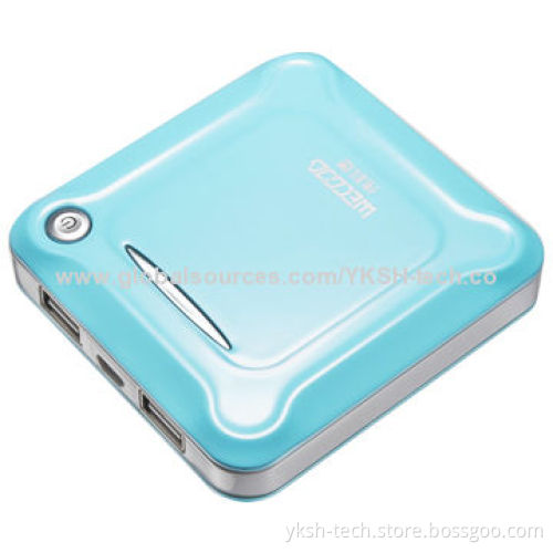 6,000mAh High-capacity Power Bank, Used for Charging Cellphones, Fashionable Design
